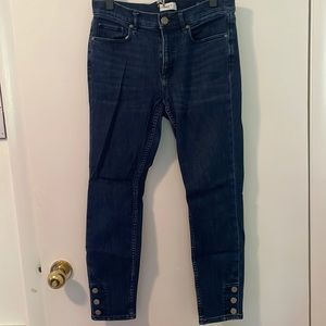 LOFT dark wash jeans